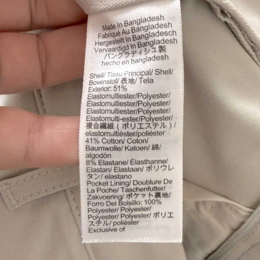 NWT J.Crew 770 Straight-Fit Tech Pant in Ashen Taupe